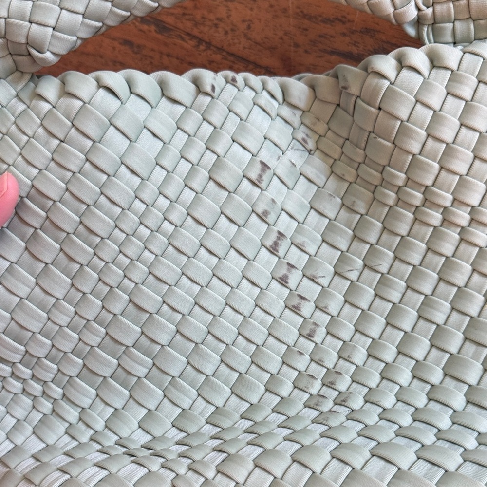 Source Unknown Mint Green Woven Shoulder Bag - Picture 6 of 9
